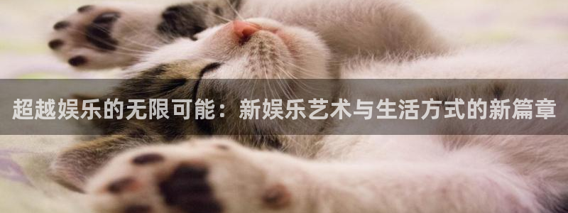 天辰平台：超越娱乐的无限可能：新娱乐艺术与生活方式的新篇章